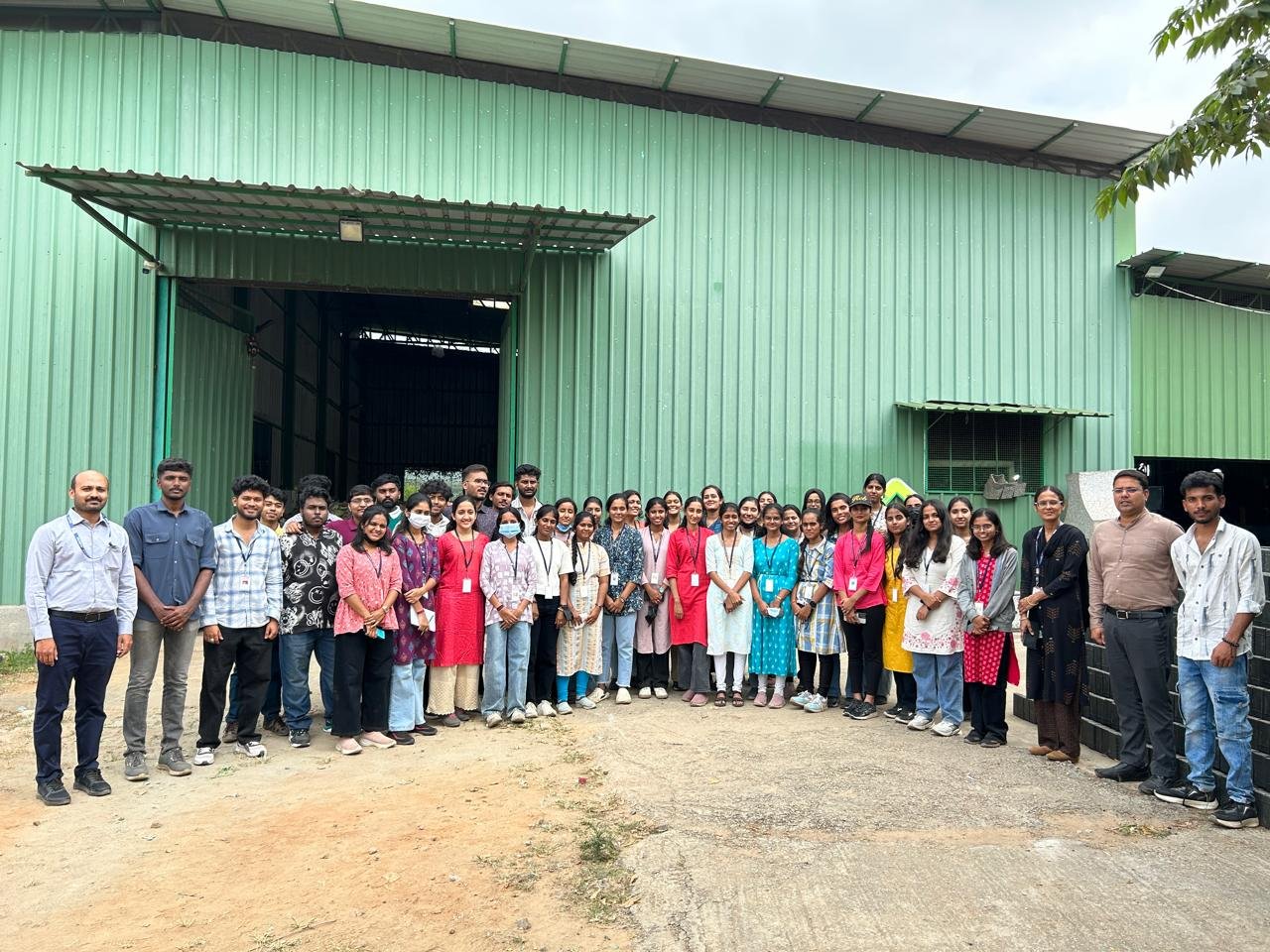 SJCE Students Visit Jagruth Tech for Environmental Engineering Best Practices