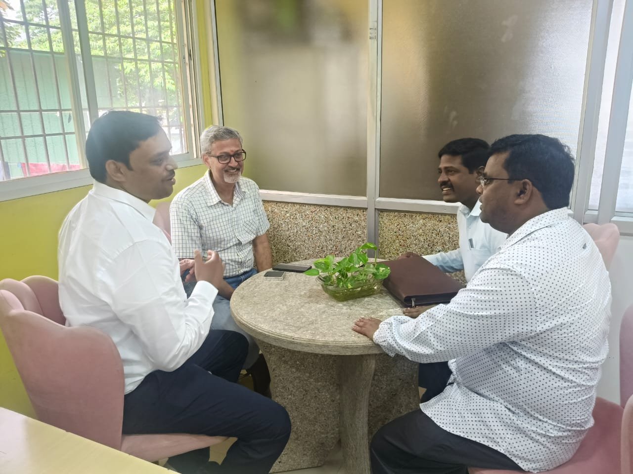 Chittoor Collector and Municipal Officials Visit Jagruth Tech