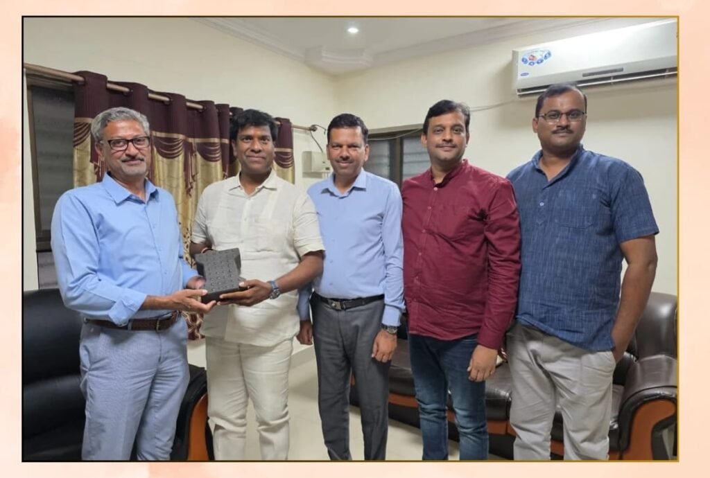 Showcasing Patented Waste Management Technology to MLA Dr. B. V. Jaya Nageswara Reddy