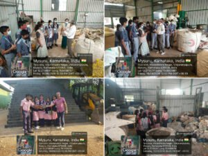 Students Explore Sustainable Waste Management at Jagruth Tech, Mysuru